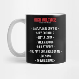 AC/DC - High Voltage Album Mug